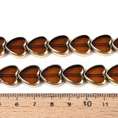Electroplate Glass Beads Strands EGLA-T021-23E-1