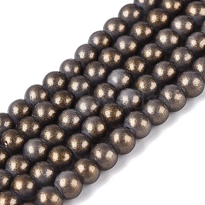 Baking Paint Glass Pearl Beads Strands DGLA-ZX001-05B-20-1
