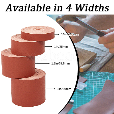 2M Flat Microfiber Imitation Leather Cord FIND-WH0420-75D-02-1