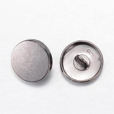 Alloy Shank Buttons BUTT-D054-11.5mm-05B-1