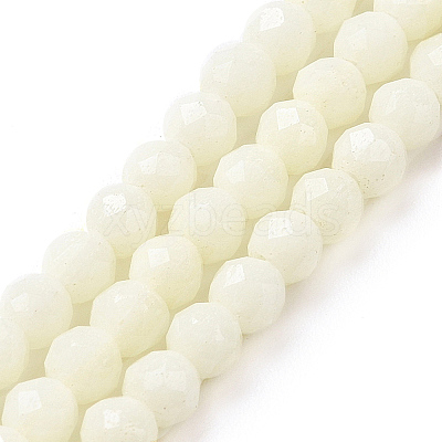 Luminous Glass Bead Strands GLAA-H018-01A-1