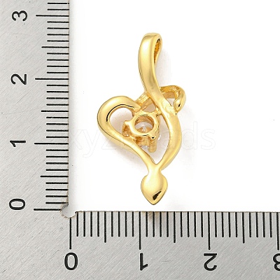 Ion Plating(IP) 304 Stainless Steel Cubic Zirconia Pendants STAS-C102-03G-1