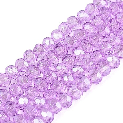 Baking Paint Glass Beads Strands EGLA-Q120-D-A01-1