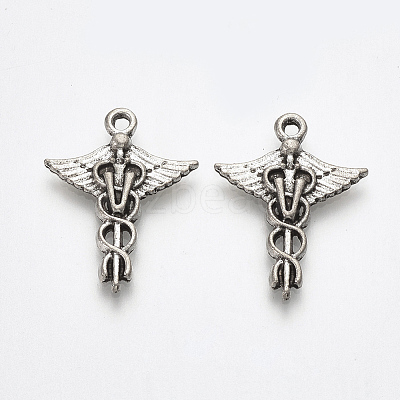 Tibetan Style Alloy Pendants LS-TIBE-T010-27AS-RS-1