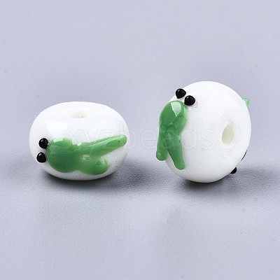 Handmade Bumpy Lampwork Beads LAMP-S194-004C-1