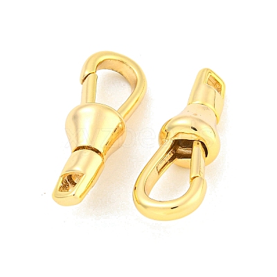 Brass Swivel Lobster Claw Clasps KK-K382-06G-1