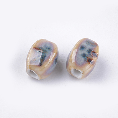 Handmade Porcelain Beads PORC-S498-07F-1