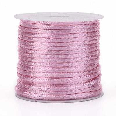 Nylon Satin Rattail Cords NWIR-L006-1mm-20-1