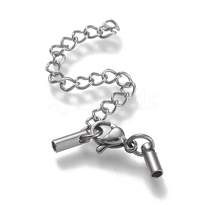 Tarnish Resistant 304 Stainless Steel Curb Chain Extender STAS-K195-29P-014-1