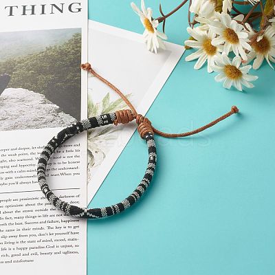 Ethnic Cord Anklet for Girl Women AJEW-AN00449-1