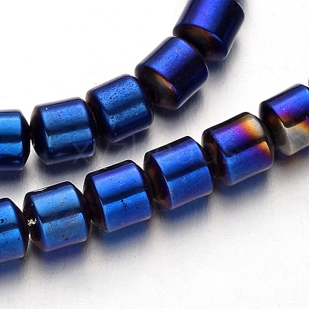 Electroplate Non-magnetic Synthetic Hematite Bead Strands G-F300-28-05-1