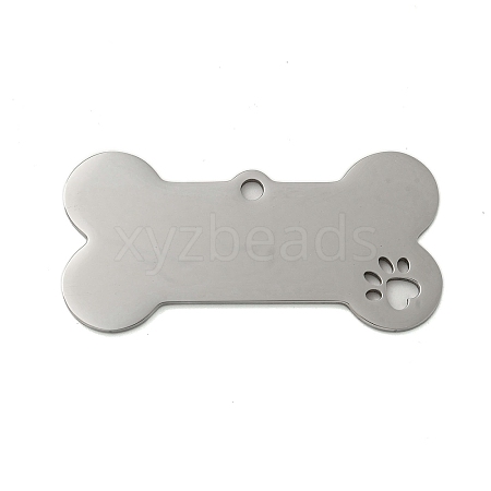 Non-Tarnish 304 Stainless Steel Pendants STAS-U007-16B-P-1