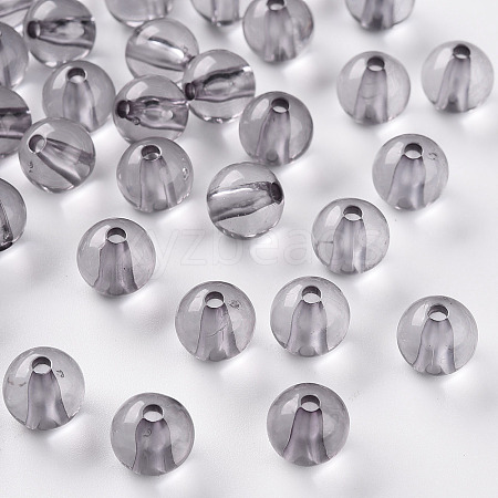 Transparent Acrylic Beads X-MACR-S370-A10mm-769-1