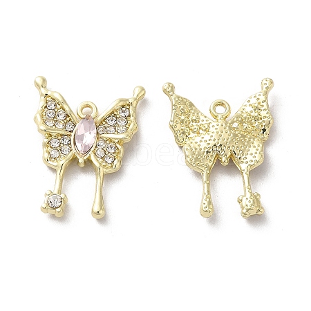 Alloy Crystal Rhinestone Pendant PALLOY-K001-079G-02-1