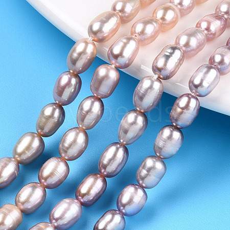 Natural Cultured Freshwater Pearl Beads Strands PEAR-N012-05R-1