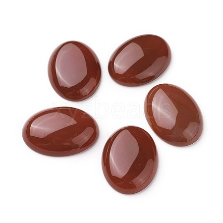 Natural Red Agate/Carnelian Cabochons G-L507-01A-1