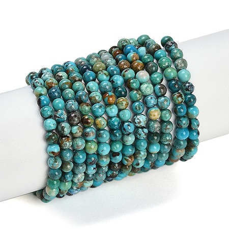 Natural HuBei Turquoise Beads Strands G-M411-A02-01-1