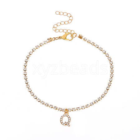 Fashionable and Creative Rhinestone Anklet Bracelets DA6716-17-1