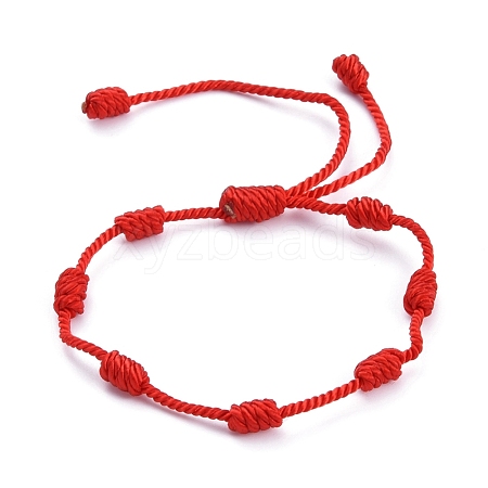 7 Knot Lucky Bracelets BJEW-JB05252-03-1