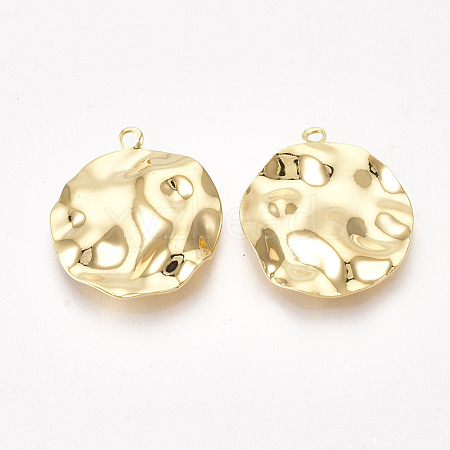 Brass Pendants KK-S350-241G-1