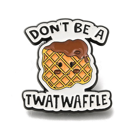 Animal Safety Don't be Twatwaffle Enamel Pins JEWB-L016-07EB-13-1