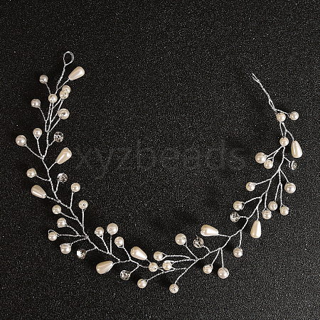 Alloy Hair Bands PW-WGED6F2-04-1