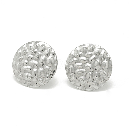 304 Stainless Steel Stud Earring Findings X-STAS-Q225-02A-1