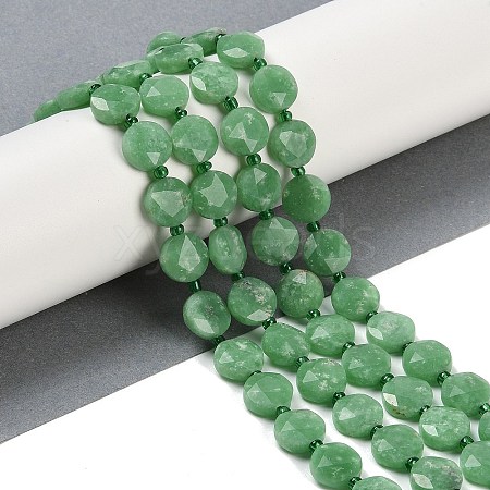 Natural Green Jade Beads Strands G-C116-A12-01-1