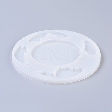 Cup Mat Silicone Molds DIY-G011-08-1