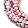 Polymer Clay Beads Strands CLAY-H006-02A-3