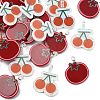 30Pcs 2 Styles Opaque Acrylic Pendants OACR-CJ0002-60-1