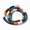 Handmade Polymer Clay Bead Strands CLAY-C003-02E-3