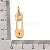 304 Stainless Steel Rhinestone Pendants RB-CBAC900-12G-3
