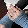 S925 Sterling Silver Open Cuff Ring for Woman RJEW-M164-05-5