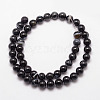 Natural Black Agate Bead Strands LS-G-K166-13-10mm-05-2