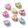 Opaque Acrylic Beads OACR-E039-16-1