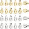 40Pcs 2 Colors Brass Tube Bails KK-FH0003-49-1