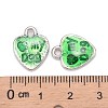 Alloy Enamel Charms ENAM-C1422-3-3