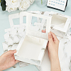 Marble Pattern Paper Cardboard Jewelry Boxes CON-FH0001-28-3