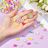 180G 3 Styles Opaque Acrylic Pendants MACR-SC0002-45-4
