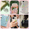 5Pcs PVC Mobile Dustproof Plugs and Iron Cell Phone Holder Stand HJEW-SW00384-7