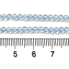 Natural Blue Topaz Beads Strands X-G-B090-A28-03-5