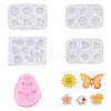  Jewelry 5Pcs 5 Style DIY Silicone Molds DIY-PJ0001-23-6