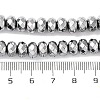 Electroplate Non-magnetic Synthetic Hematite Beads Strands G-J160-E-01-3