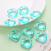 Transparent Acrylic Pendants LS-TACR-T024-03B-946-6