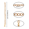 Unicraftale 304 Stainless Steel Chain Extender STAS-UN0009-52G-4