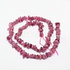 Chips Natural Tourmaline Beads Strands G-N0164-04B-3