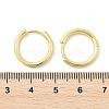 Brass Huggie Hoop Earrings EJEW-K083-29G-4