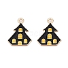 Halloween Theme Alloy Enamel Pendants ENAM-T020-07M-2