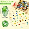 18 Strands 18 Styles Glass Beads Strands GLAA-YW0005-53B-3